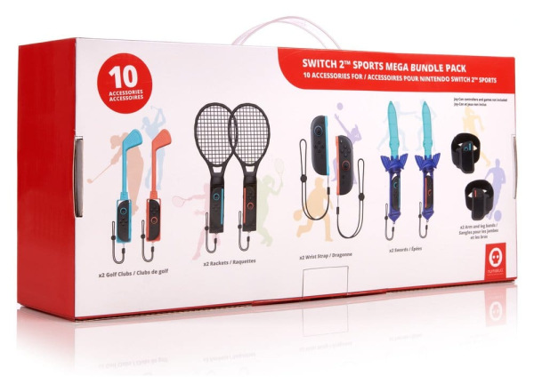 Nintendo Switch 2 Accessory Set Sports Pack 10-in-1 6