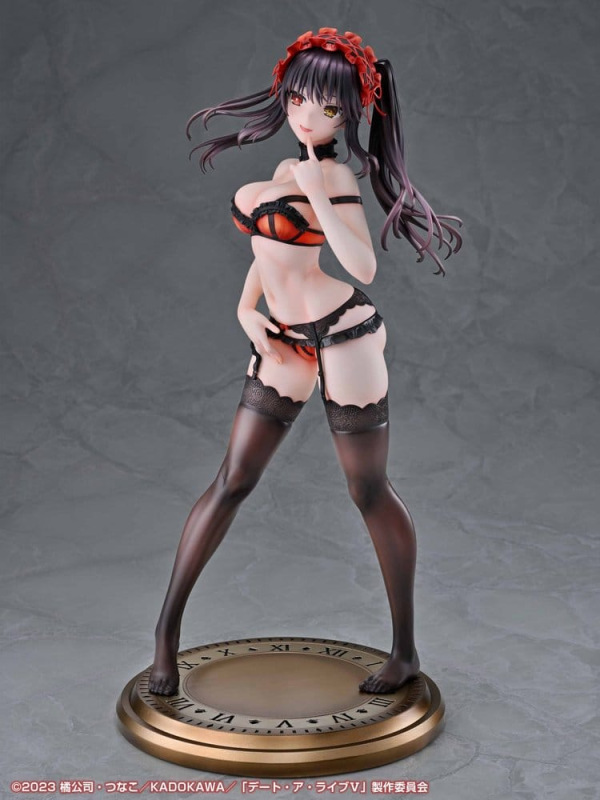 Date A Live V Re:Dress PVC Figure 1/4 Kurumi Tokisaki Dress shirt Ver. 40 cm 2