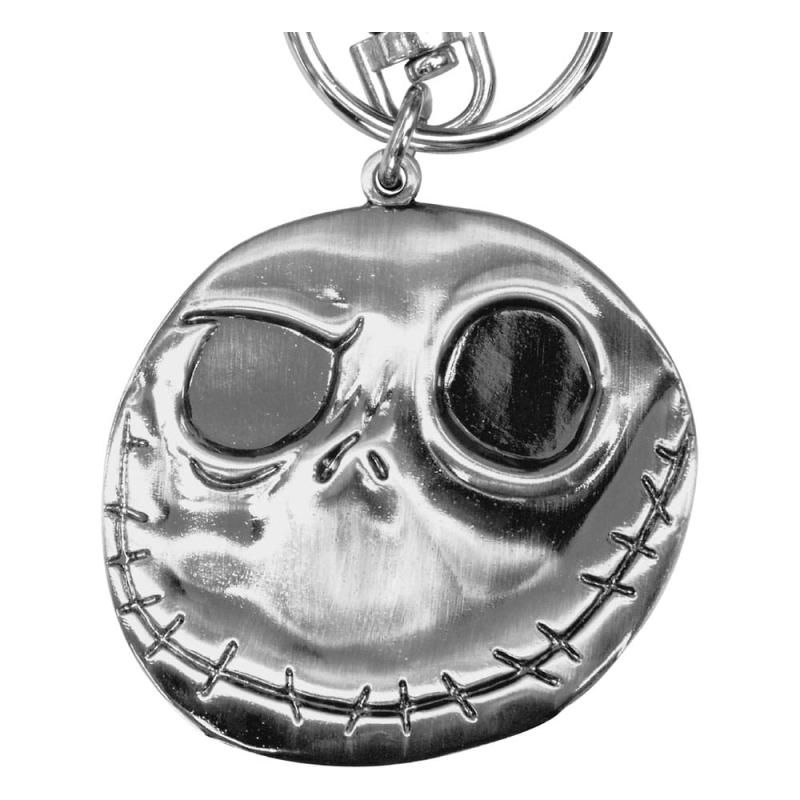 Nightmare before Christmas Metal Keychain Jack Good & Bad Day