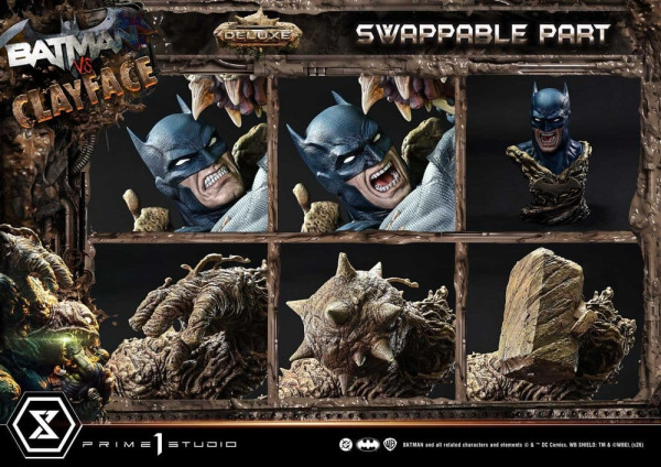 DC Comics Ultimate Premium Masterline Series Statue 1/4 Batman VS Clayface Deluxe Version 83 cm 8