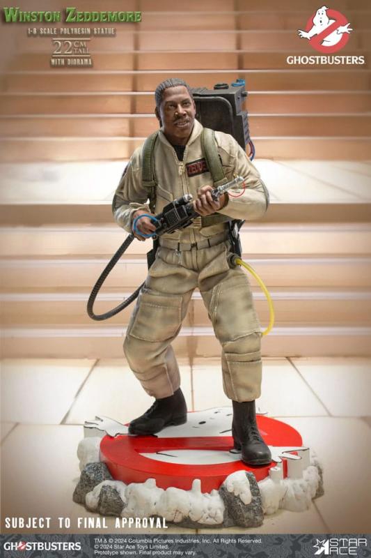 Ghostbusters Resin Statue 1/8 Peter Venkmann + Winston Zeddemore Twin Pack Set 22 cm