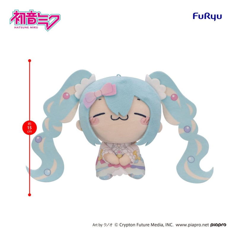 Hatsune Miku MOCHIPICO Plush Figure Sugar Cloud B 15 cm 1