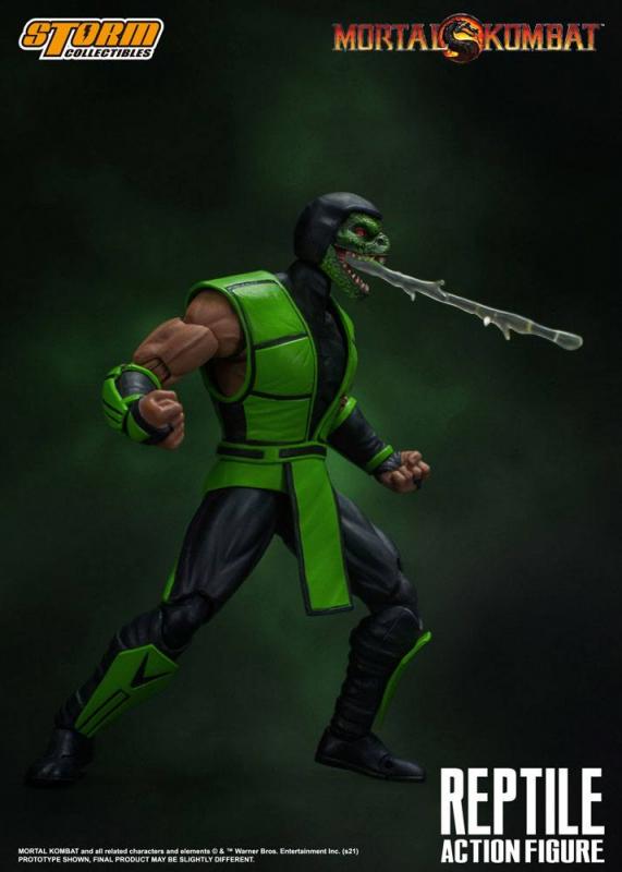 Mortal Kombat: Reptile 1/12 Action Figure - Storm Collectibles