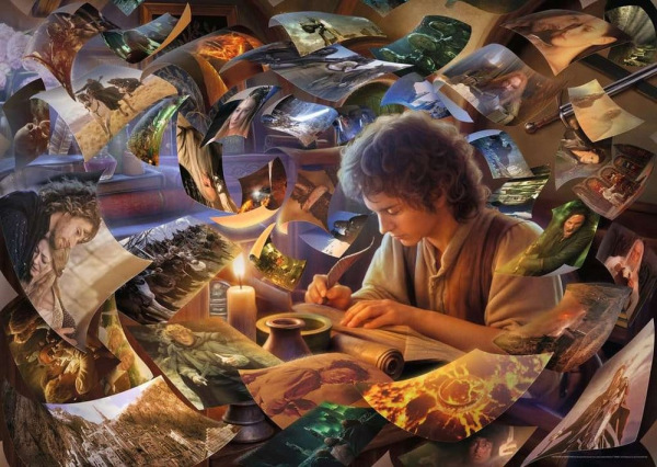 The Lord of the Rings Jigsaw Puzzle Frodo's Journey (1000 Pieces) 1