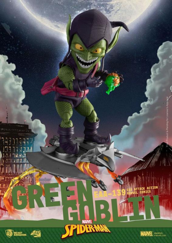 Marvel Comics: Green Goblin 17 cm Egg Attack Action Action Figure - Beast Kingdom Toys