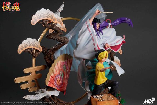 Hikaru no Go Statue 1/6 Shindou Hikaru & Fujiwara no Sai: The Divine Move 52 cm