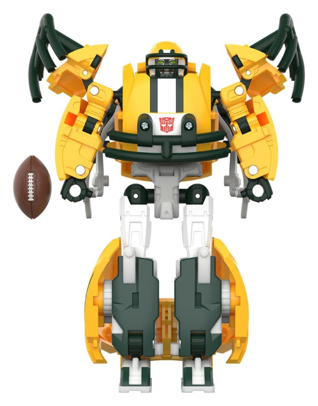 Transformers x NFL Action Figure Green Bay Packers: Tundra Prime 14 cm 8
