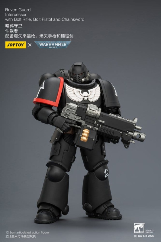 Warhammer 40,000 Action Figure Raven Guard Intercessor 12 cm 11