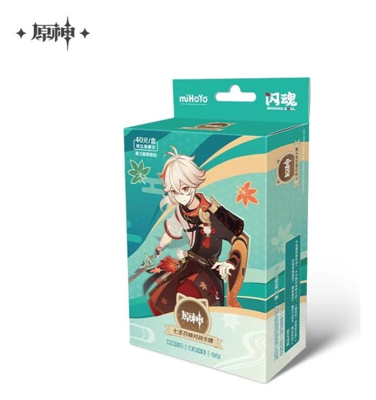 Genshin Impact Trading Card Game Pre-Build Starter Deck 07 Series 03 Kaedehara Kazuha *Chinese Versi