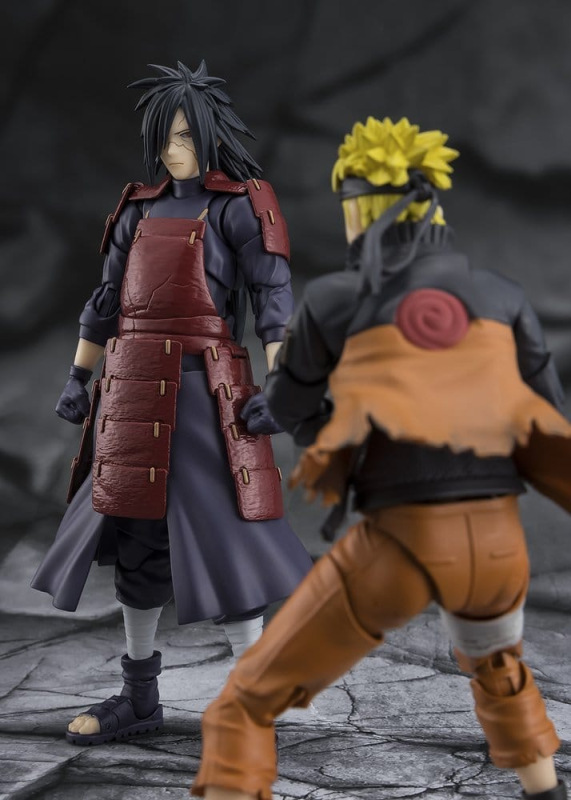 Naruto Shippuden S.H.Figuarts Action Figure Madara Uchiha Legend of Darkness 17 cm 4