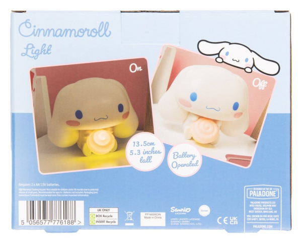 Sanrio GloBuddies Light Cinnamoroll 14 cm 3