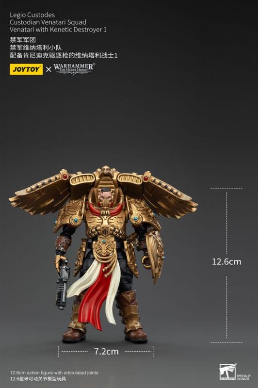 Warhammer The Horus Heresy Action Figure 1/18 Legio Custodes Custodian Venatari Squad Venatari with 9