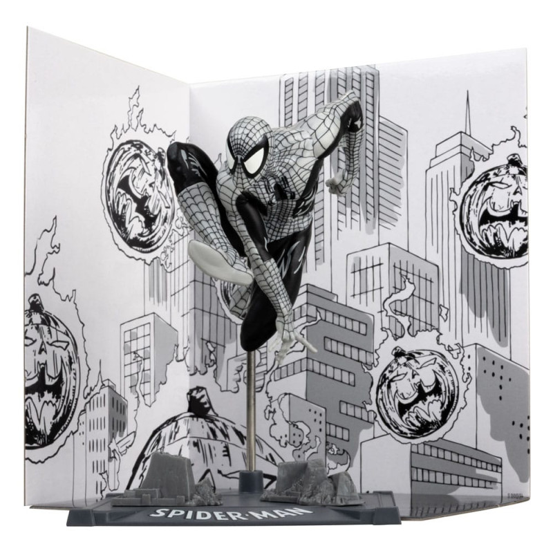 Marvel Collection PVC Statue 1/10 Spider-Man (Spider-Man #6)(Line Art)(Gold Label) 10 cm 4
