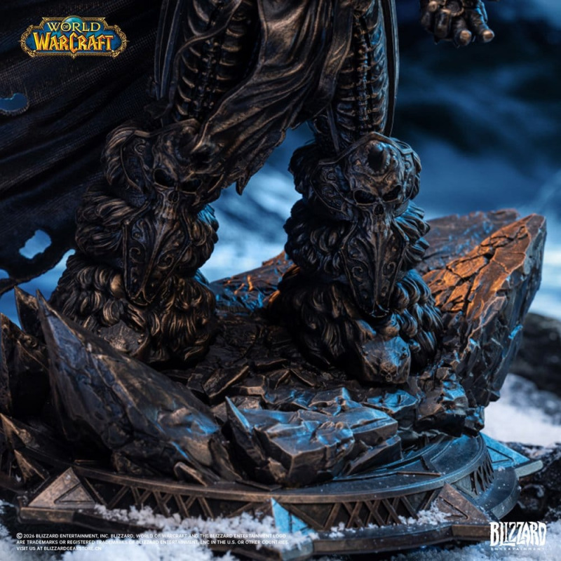 World of Warcraft Statue 1/10 The Lich King (Bronze-Colored Edition) 27 cm 7