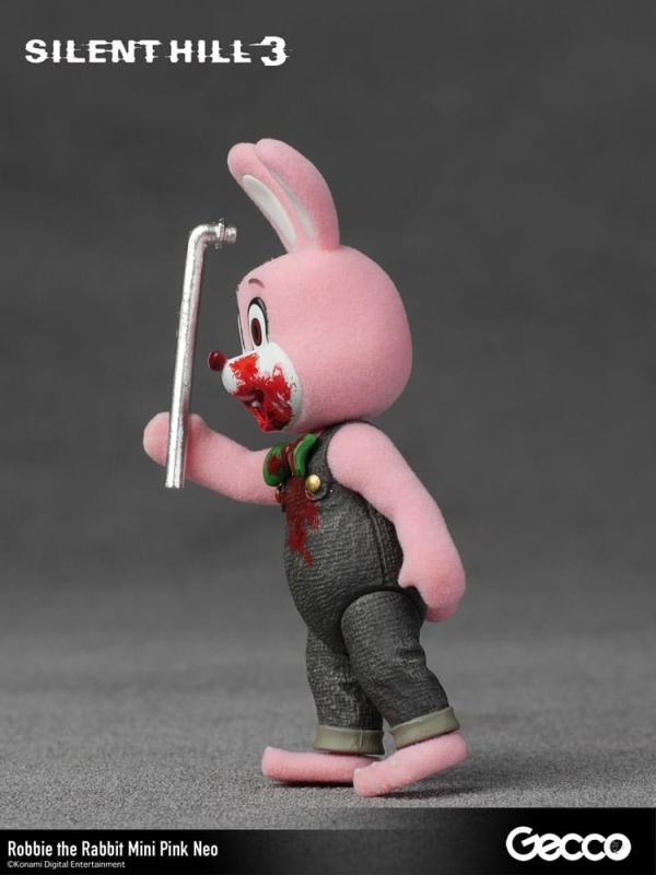 Silent Hill 3 Mini Action Figure Robbie the Rabbit Mini Pink Neo Version 10 cm 1