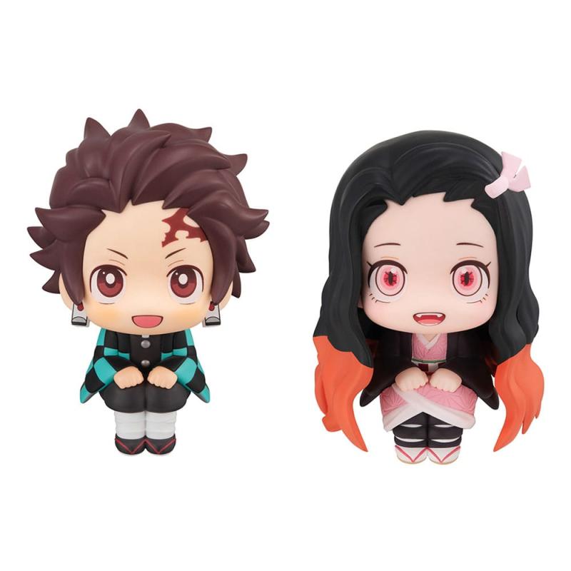 Demon Slayer: Kimetsu no Yaiba Look Up PVC Statue Tanjiro Kamado Sharp face Ver. & Nezuko Kamado Con