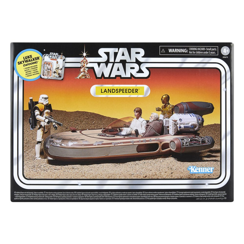 Star Wars Episode IV Vintage Collection Vehicle with Figure Landspeeder & Luke Skywalker (Tatooine) 1