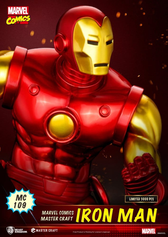 Marvel Comics Master Craft Statue Iron Man 29 cm 6