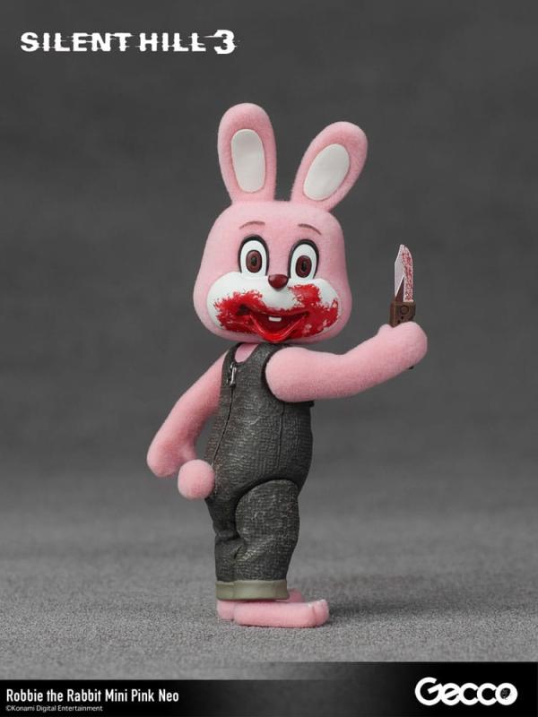 Silent Hill 3 Mini Action Figure Robbie the Rabbit Mini Pink Neo Version 10 cm 4