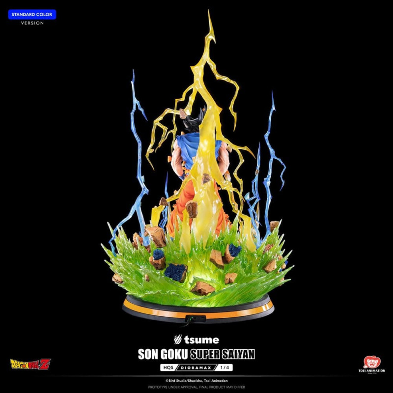 Dragon Ball Z HQS Dioramax Figure 1/4 Son Goku Super Saiyan 51 cm 10
