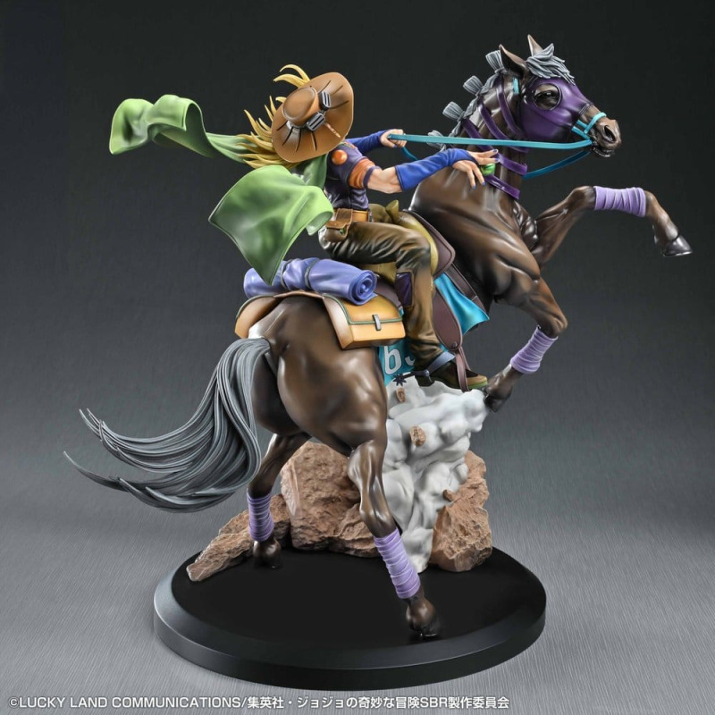 JoJo's Bizarre Adventure: Steel Ball Run Figure Gyro Zeppeli & Valkyrie 31 cm 4