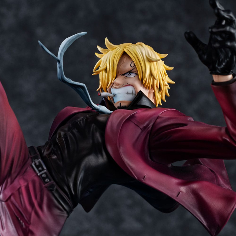 One Piece Portrait Of Pirates K-MAXIMUM PVC Statue Sanji 30 cm 4