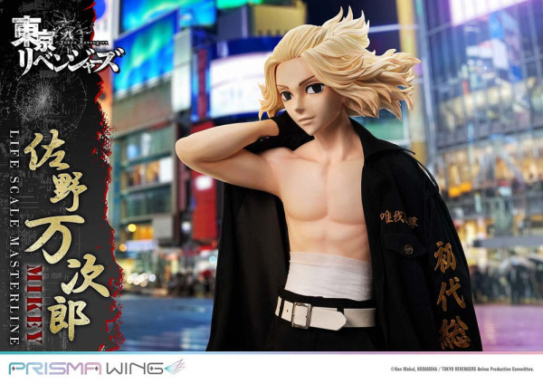Tokyo Revengers Life Scale Masterline Series Statue Manjiro Sano 169 cm 3