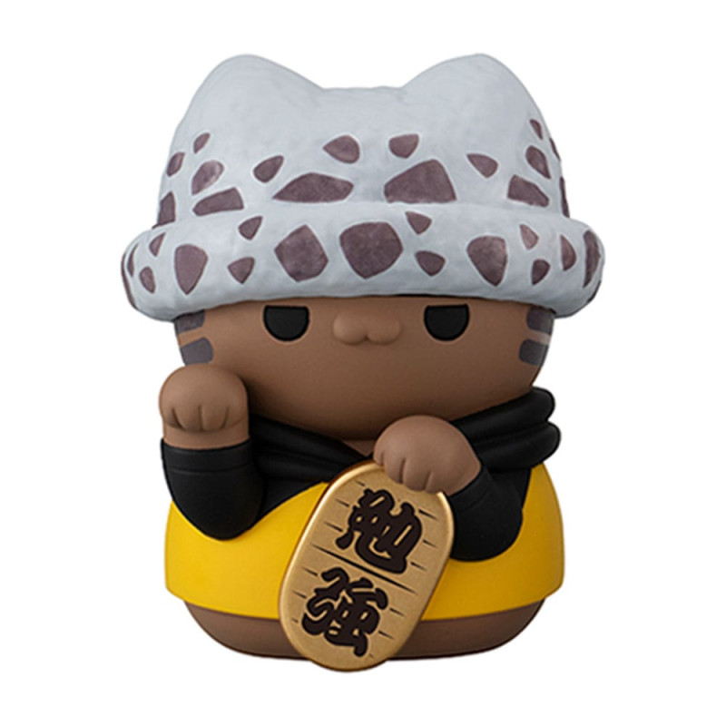 One Piece Mega Cat Project Trading Figure NyanPieceNyan! Beckoning cat Lucky Cat Pirates 7 cm Displa 3
