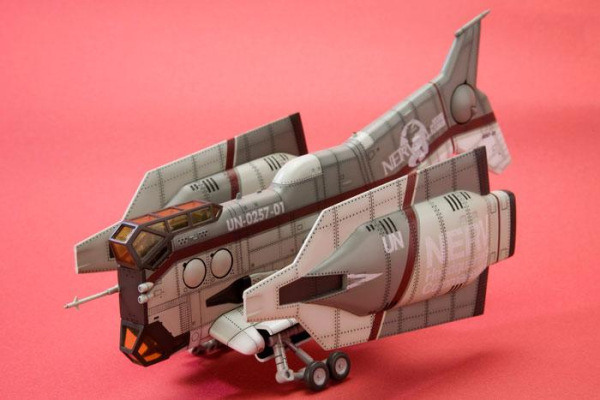 Evangelion: 3.0 Plastic Model Kit 1/100 Vertical Take-Off & Landing Aircraft YAGR-N101 (Reproduction 6