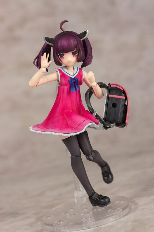 Tohoku Zunko Plastic Model Kit 1/12 Plafia Tohoku Kiritan Mini Figure Set 12 cm 5