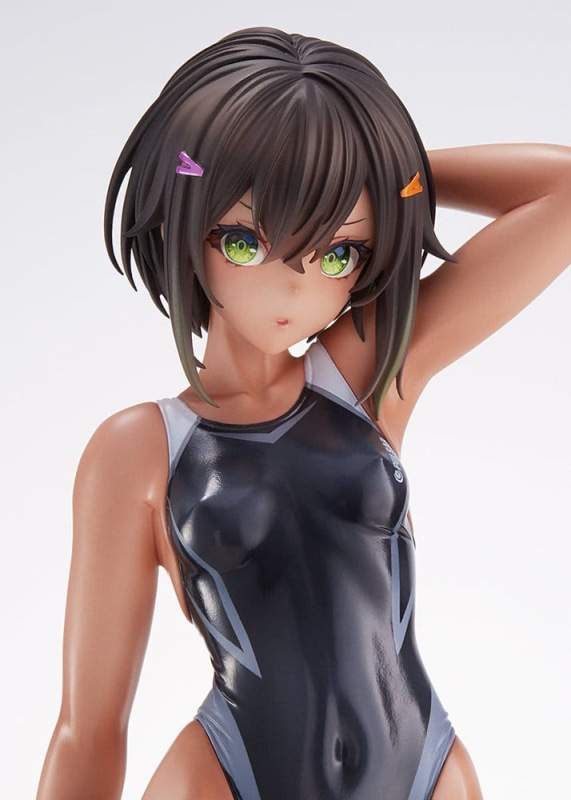 Arms Note PVC Figure 1/7 Buchou-chan of the Swimming Club 22 cm (re-run) 2