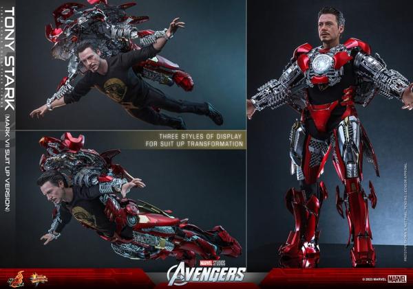 The Avengers Movie Masterpiece Action Figure 1/6 Tony Stark (Mark VII Suit-Up Version) 31 cm 6