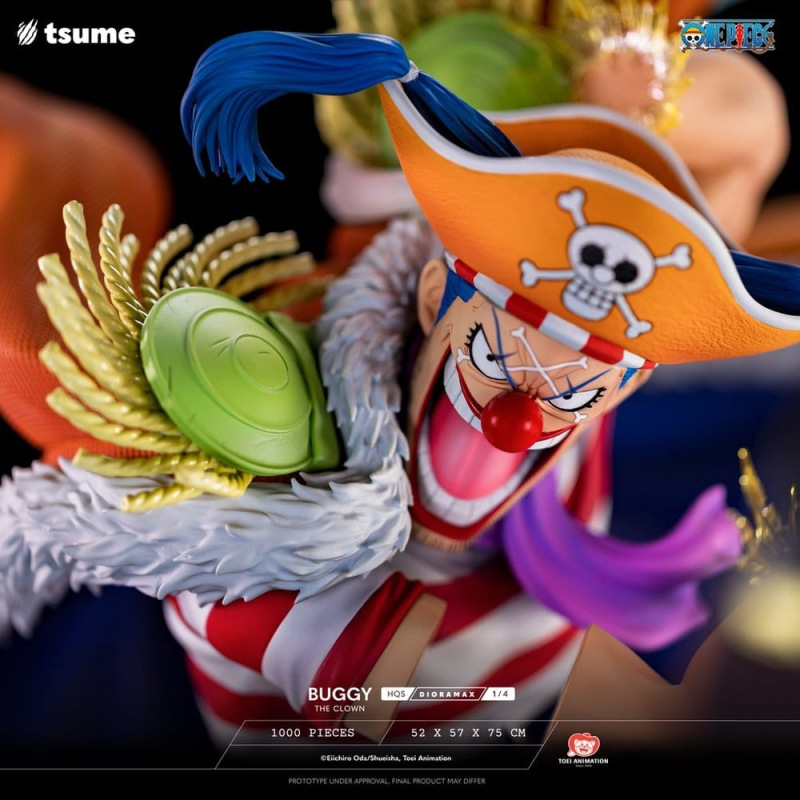One Piece HQS Dioramax Figure 1/4 Buggy the Clown 1