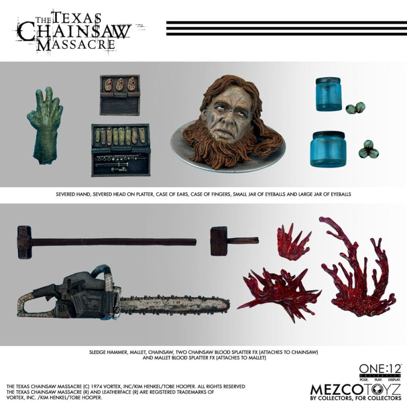 Texas Chainsaw Massacre (2003) Action figure 1/12 Leatherface 17 cm 2