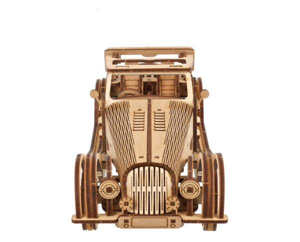 Ugears 3D Wooden Puzzle Sports Car Rapid Mouse 6