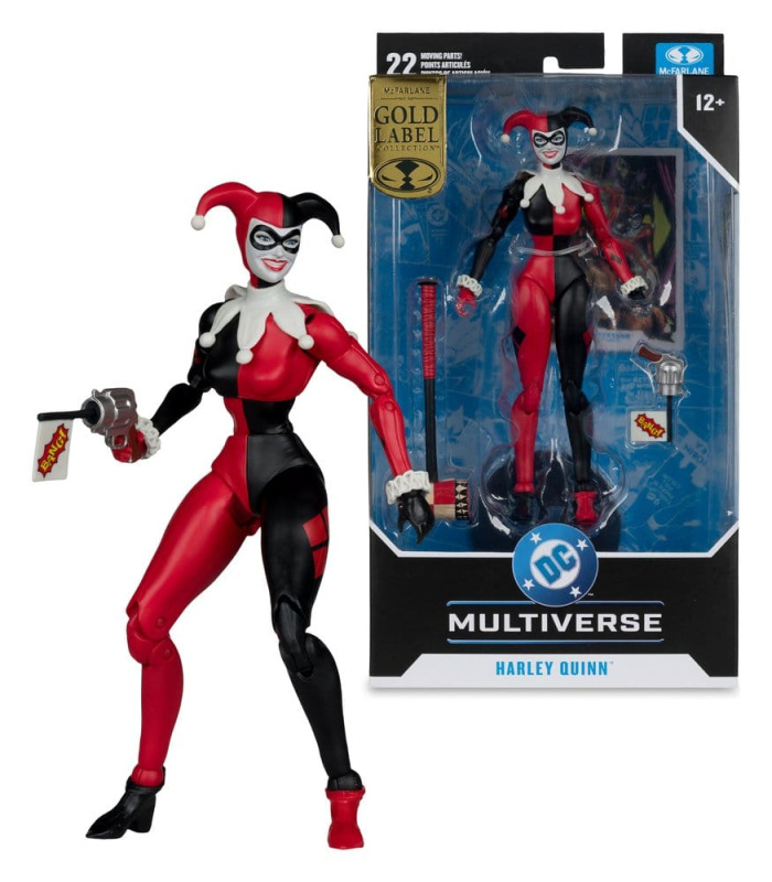DC Multiverse Action Figure Harley Quinn (DC Classic) (Gold Label) 18 cm 3