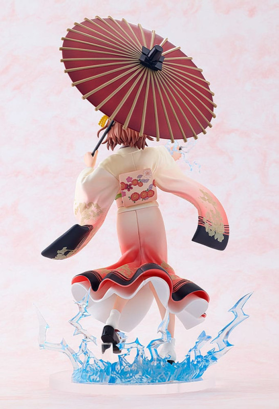A Certain Scientific Railgun T Statue 1/7 Mikoto Misaka Furisode Kimono Ver. 28 cm 6