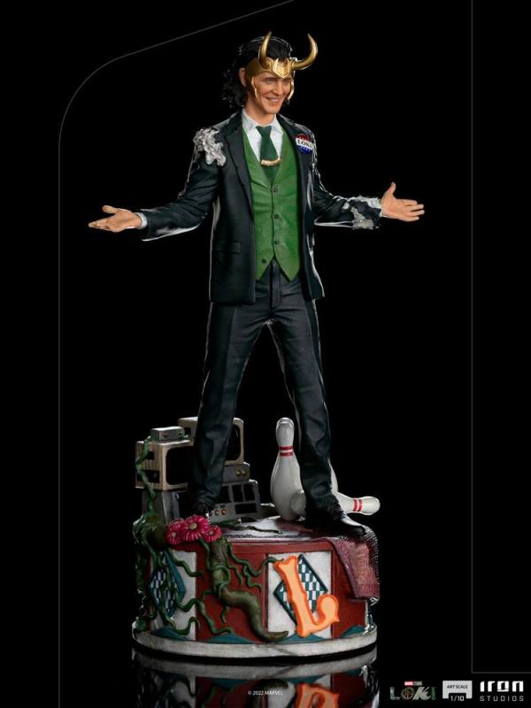 Loki: Loki President Variant 1/10 Art Scale Statue - Iron Studios