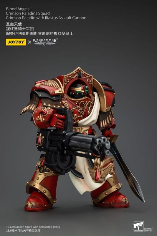 Warhammer The Horus Heresy Action Figure 1/18 Blood Angels Crimson Paladins Squad Crimson Paladin wi