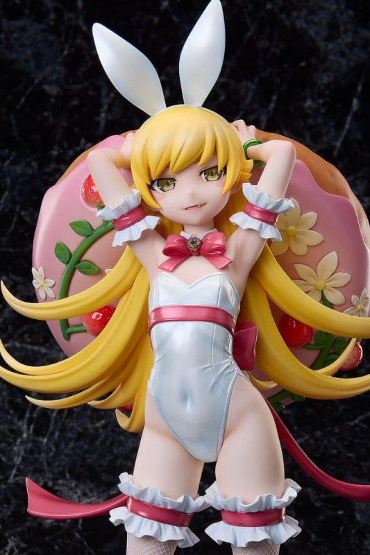 Monogatari Series PVC Statue 1/4 Shinobu Oshino White Bunny Ver. 35 cm 11