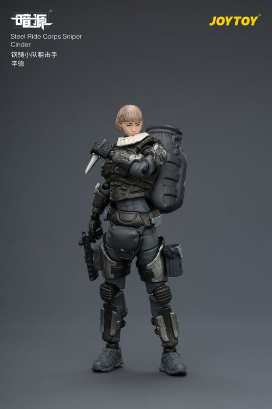 Dark Source Steel Ride Corps Action Figure Sniper Cinder 8 cm 14