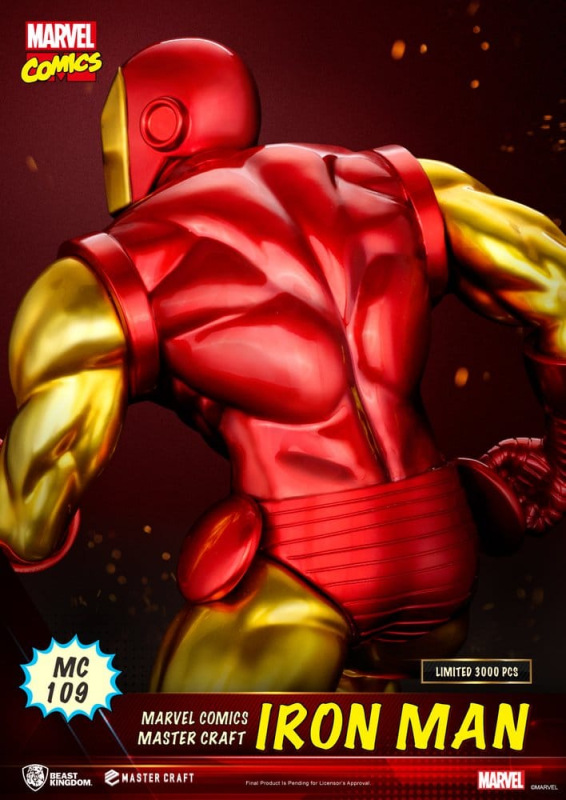Marvel Comics Master Craft Statue Iron Man 29 cm 5