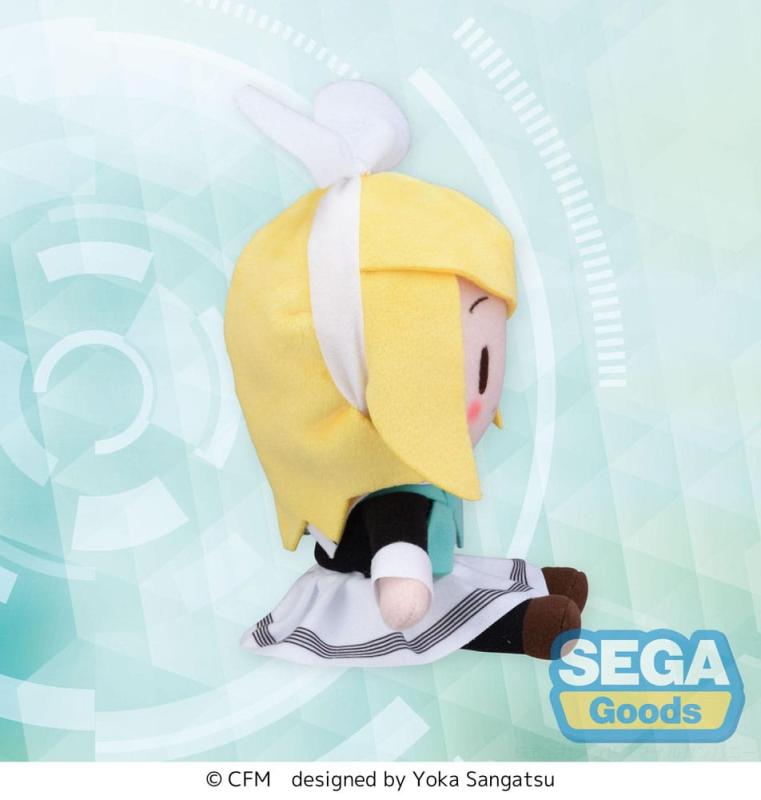 Character Vocal Series 02: Kagamine Rin/Len Fuwa Petit Mini Plush Figure Kagamine Rin Uniform Ver. ( 2