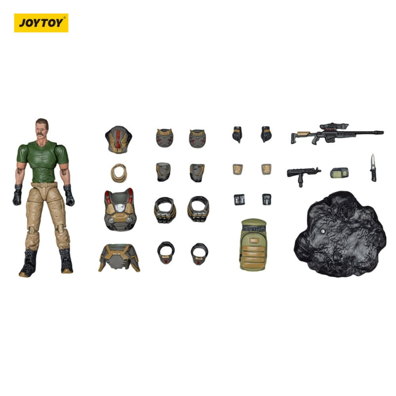 UNSC Dark Source Action Figur Sniper Ivan 7 cm 9
