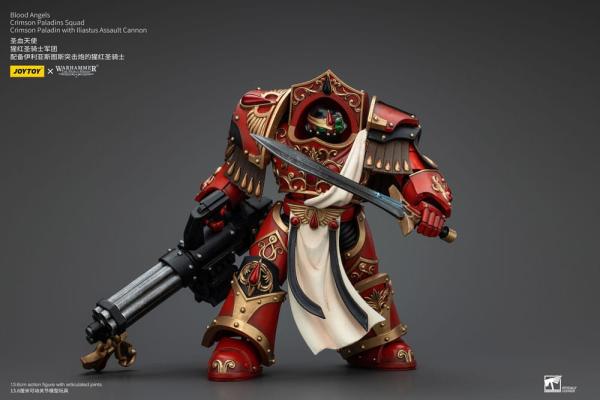 Warhammer The Horus Heresy Action Figure 1/18 Blood Angels Crimson Paladins Squad Crimson Paladin wi