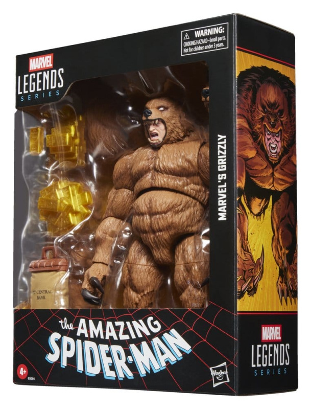 The Amazing Spider-Man Marvel Legends Action Figure Marvel's Grizzly 15 cm 5