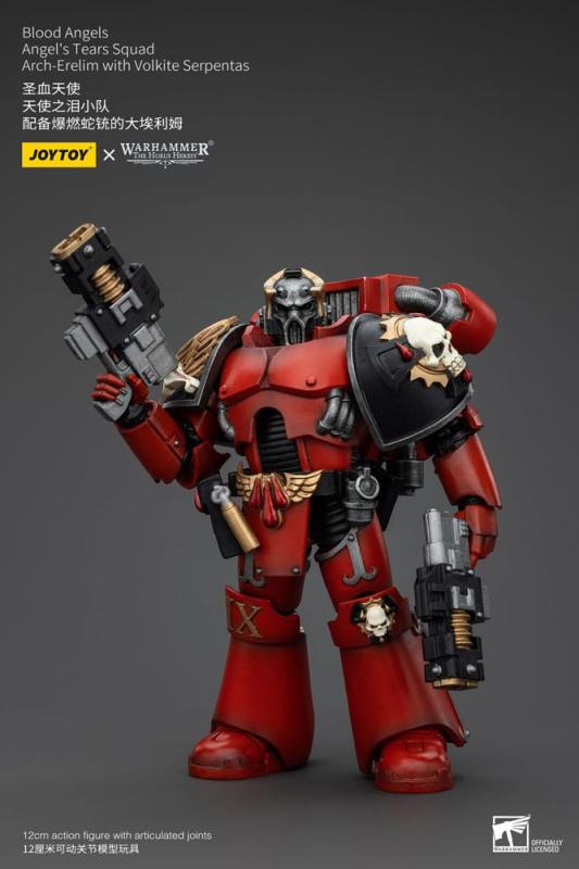 Warhammer The Horus Heresy Action Figure 1/18 Blood Angels Angel's Tears Squad Arch-Erelim with Volk