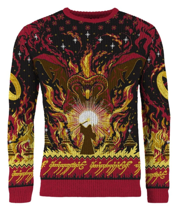 Lord of the Rings Christmas Sweater Balrog
