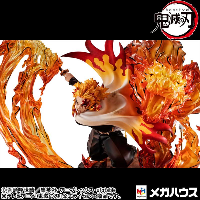 Demon slayer: Kimetsu no Yaiba Kyojuro Precious G.E.M. Series 1/8 PVC Statue Rengoku Flame Breathing