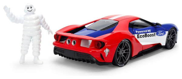 Michelin Man Diecast Model 1/24 2017 Ford GT 4